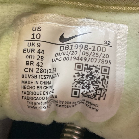 Nike Air Max 1 Remix - Deadstock - Men’s Size 10 - Picture 7 of 7